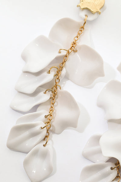 Pendientes de Orquídea