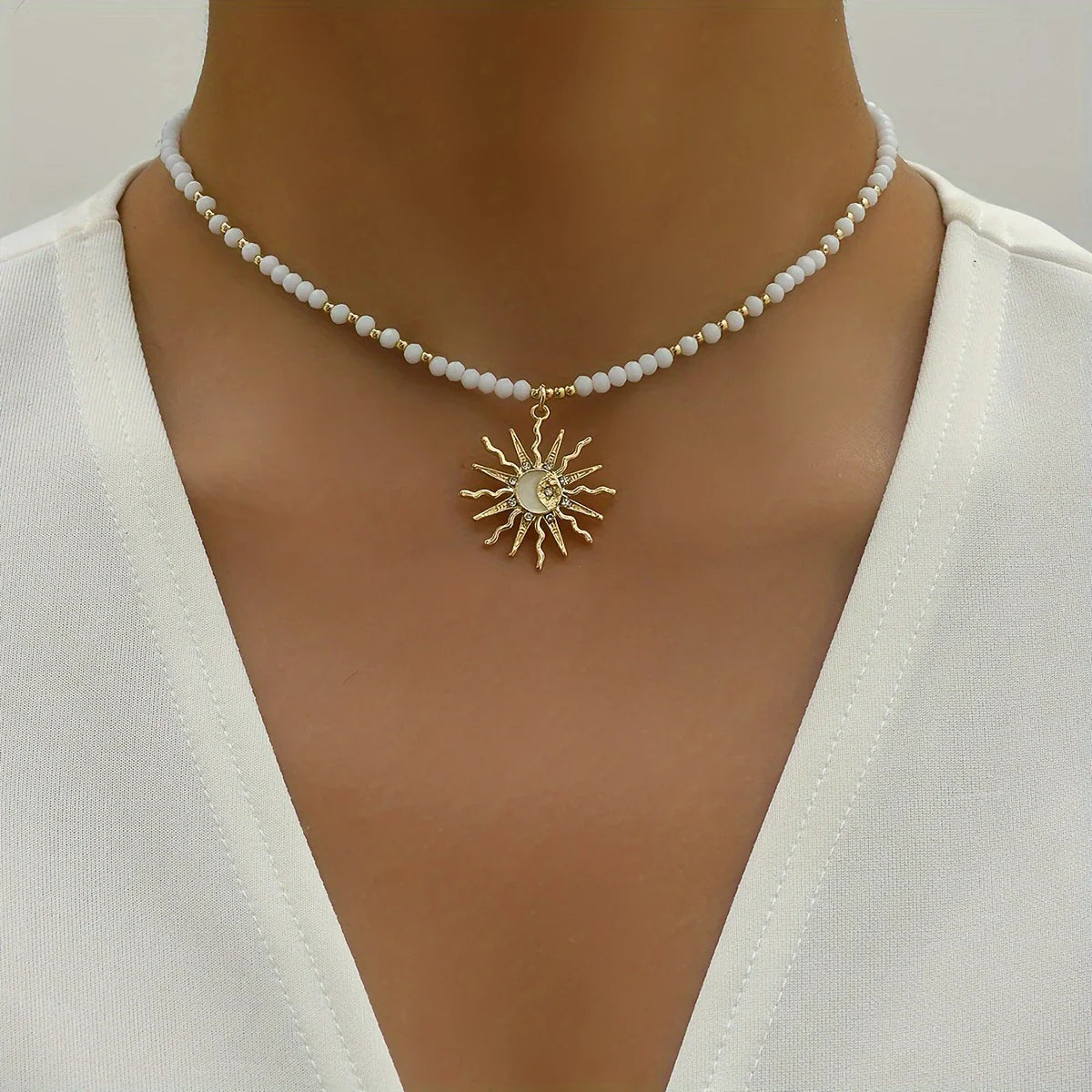 Collar Sol Dorado
