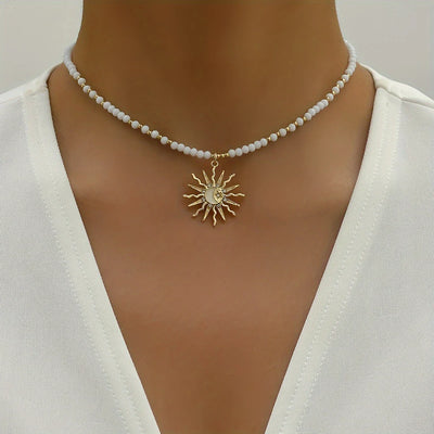 Collar Sol Dorado