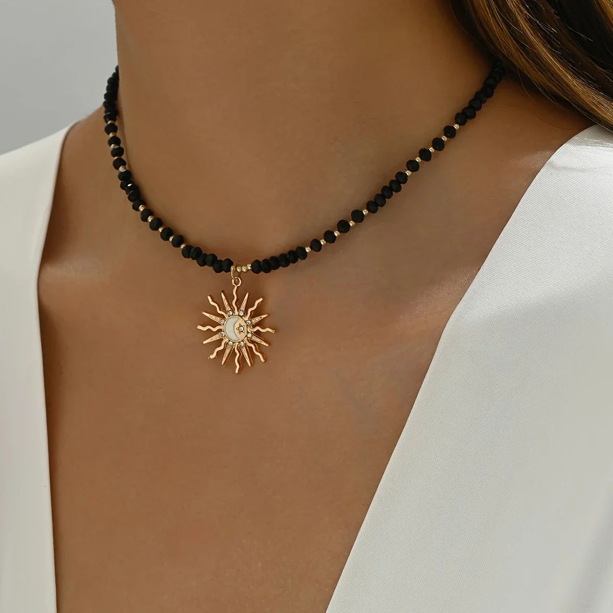 Collar Sol Dorado