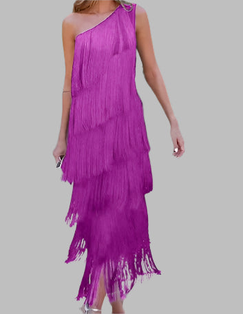 Anne - Vestido de un solo hombro