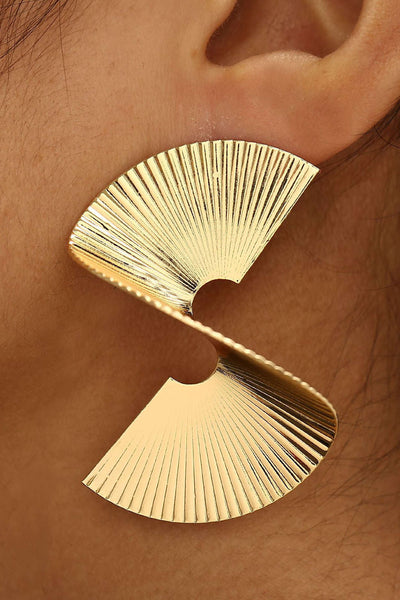 Pendientes Plisado