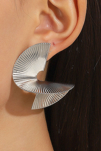 Pendientes Plisado