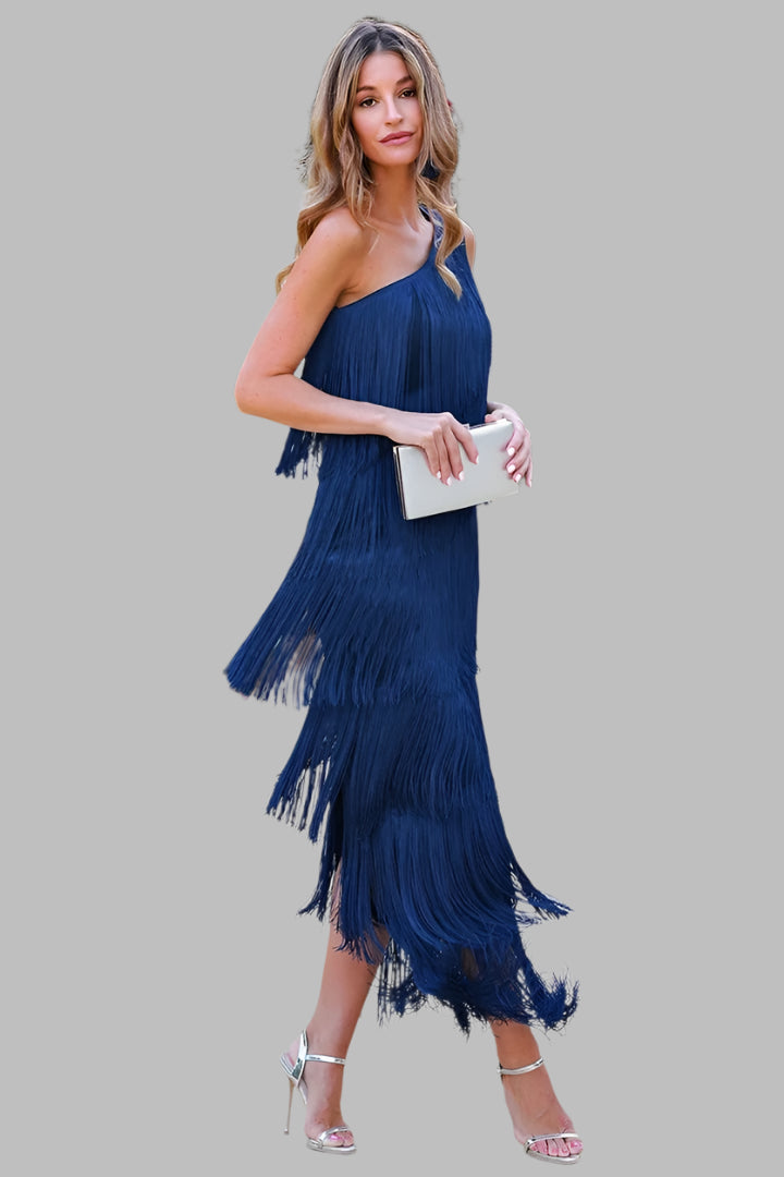 Anne - Vestido de un solo hombro