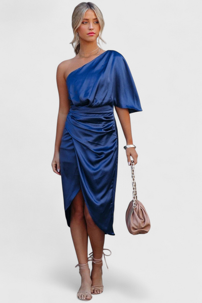 Anais Vestido de Satén Elegante